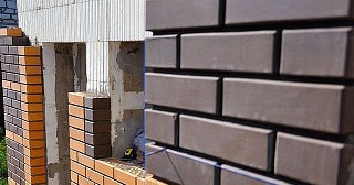 Фасады домов из кирпича в Тобольске: качественная кладка от 1151 рублей