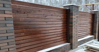 Столбы для забора из кирпича в Тобольске - Выгодные цены от 3242 рублей
